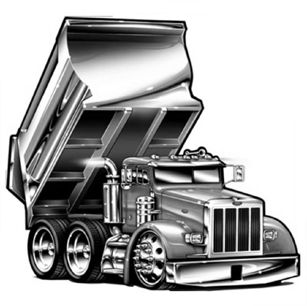 Dumper Truck Drawing Pics