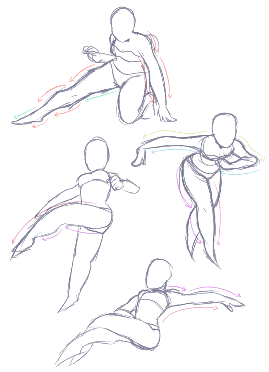 Dynamic Pose Drawing