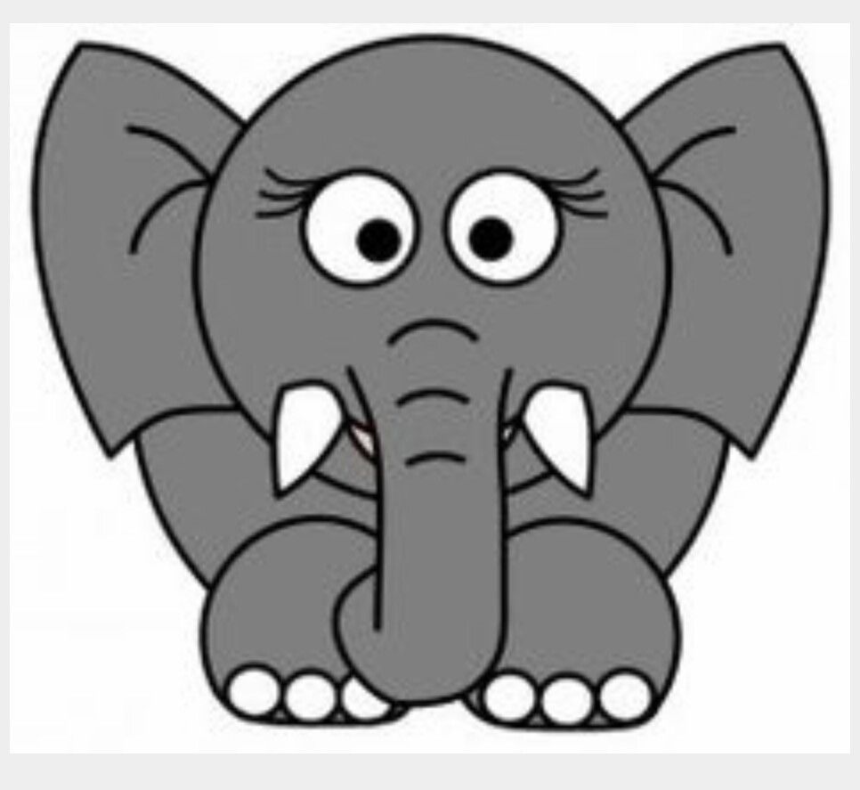 Elephant Cartoon Best Drawing