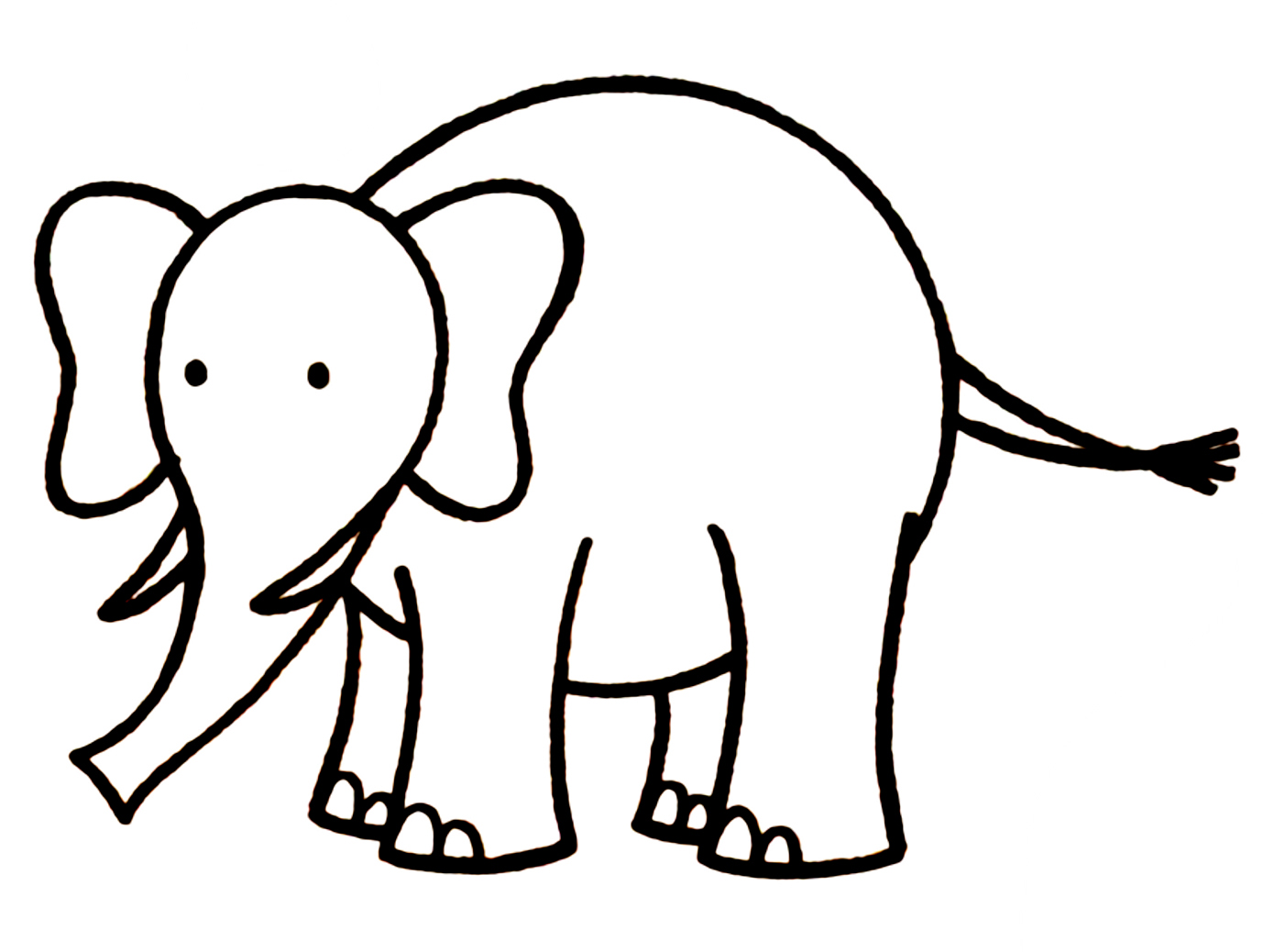 Elephant Kid Drawing Amazing