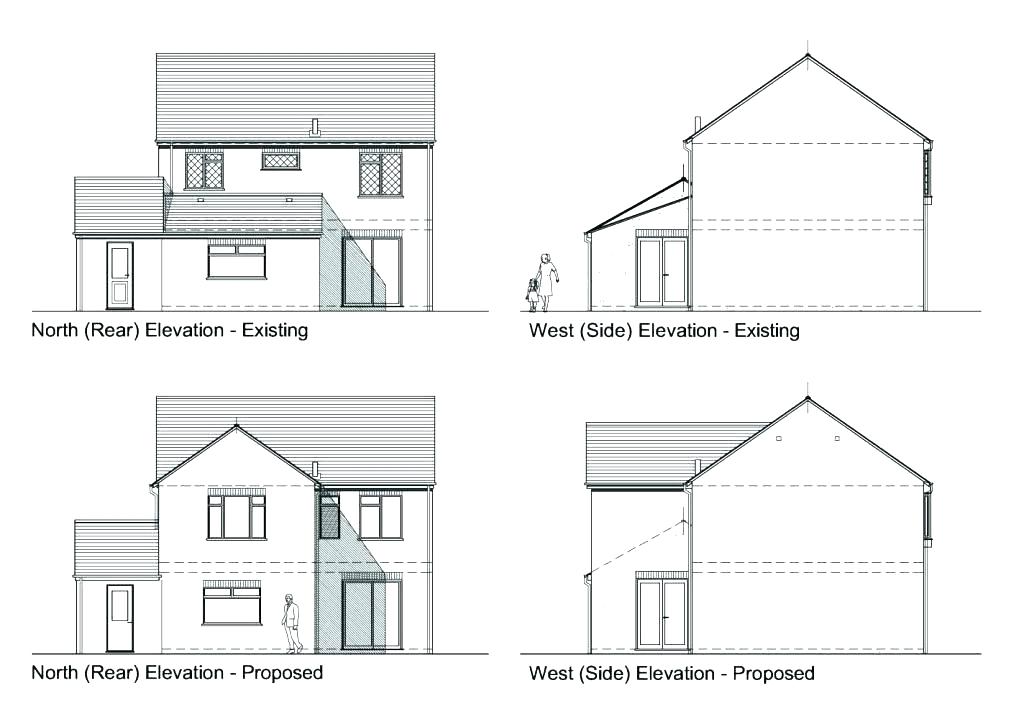 Elevation Drawing Beautiful Image