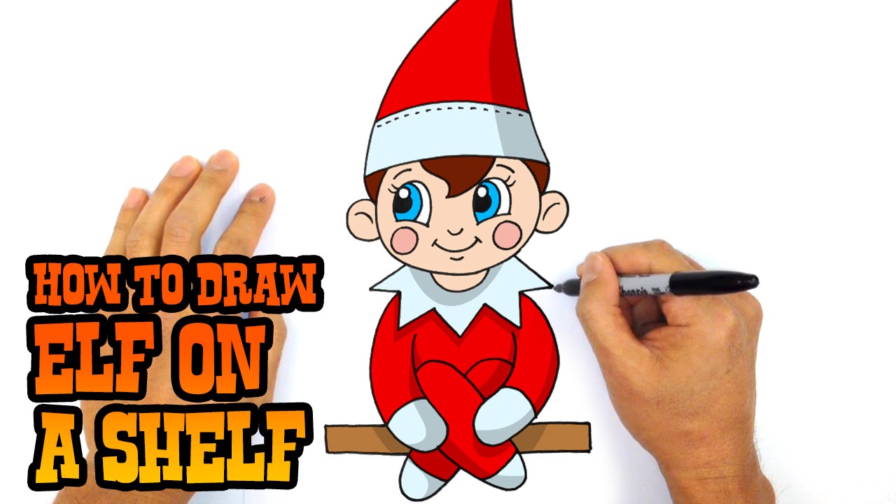 Elf On The Shelf Drawing Art