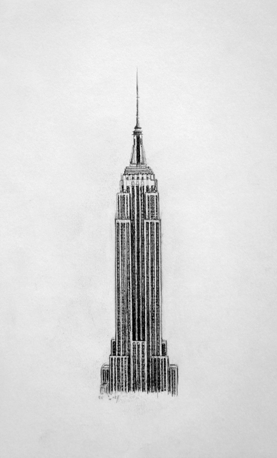 Empire State Building Drawing Pics