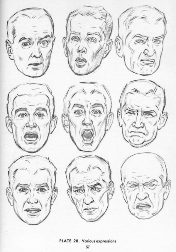Face Expression Drawing High-Quality