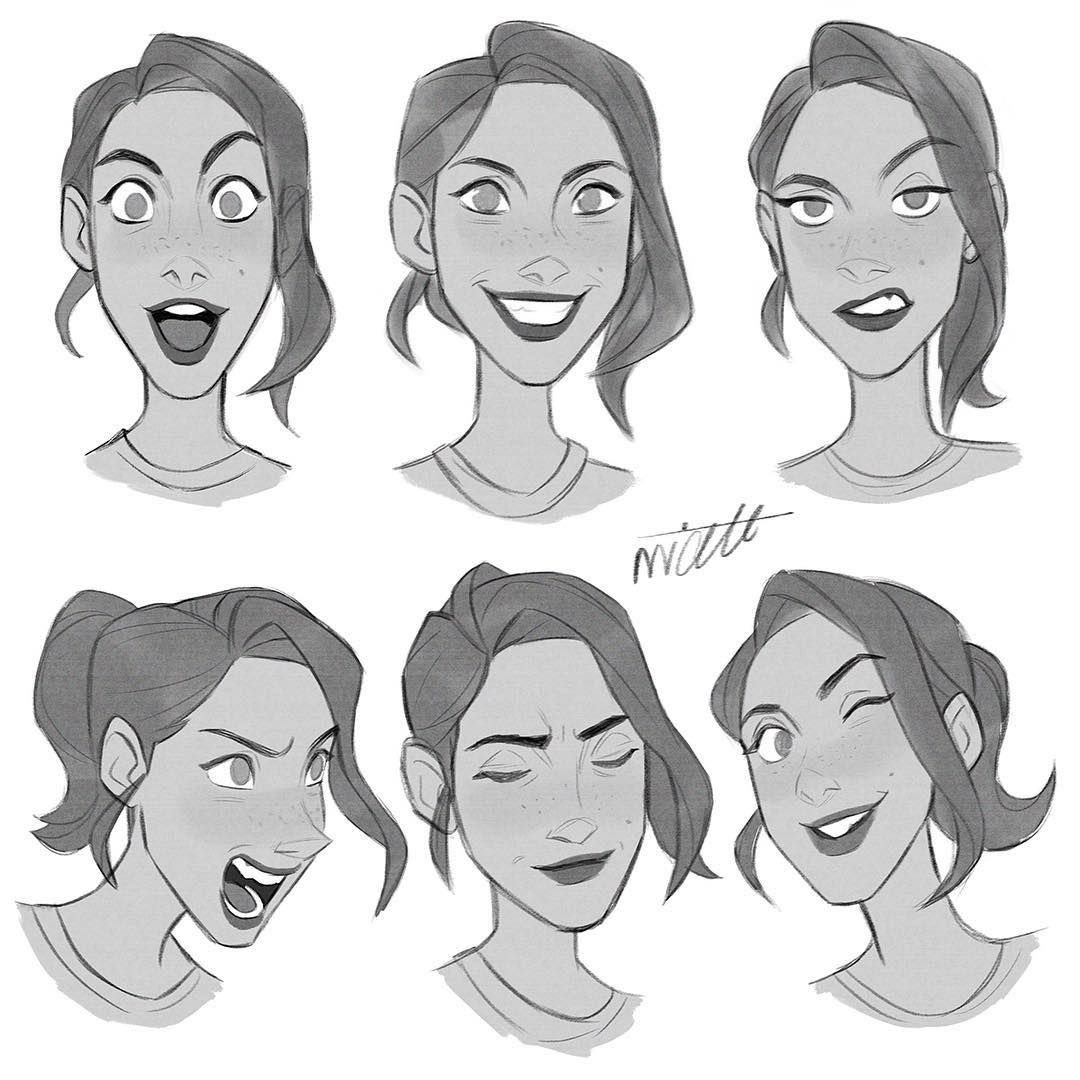 Face Expression Drawing