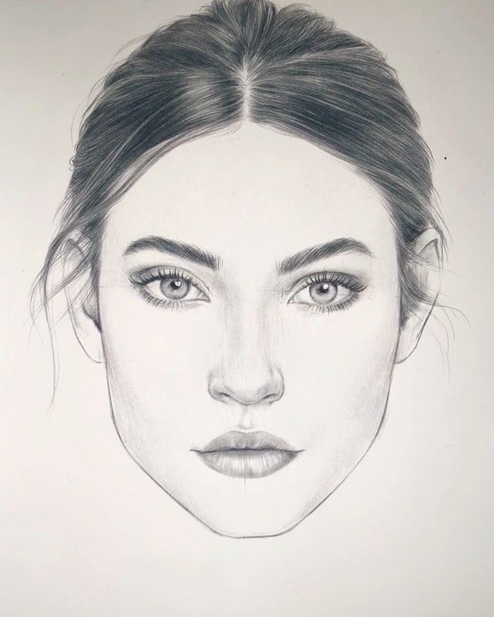 Face Proportions Drawing Realistic