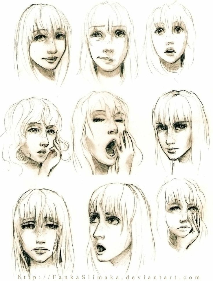 Face Reference Drawing Amazing