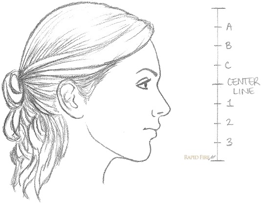 Face Side View Drawing Amazing