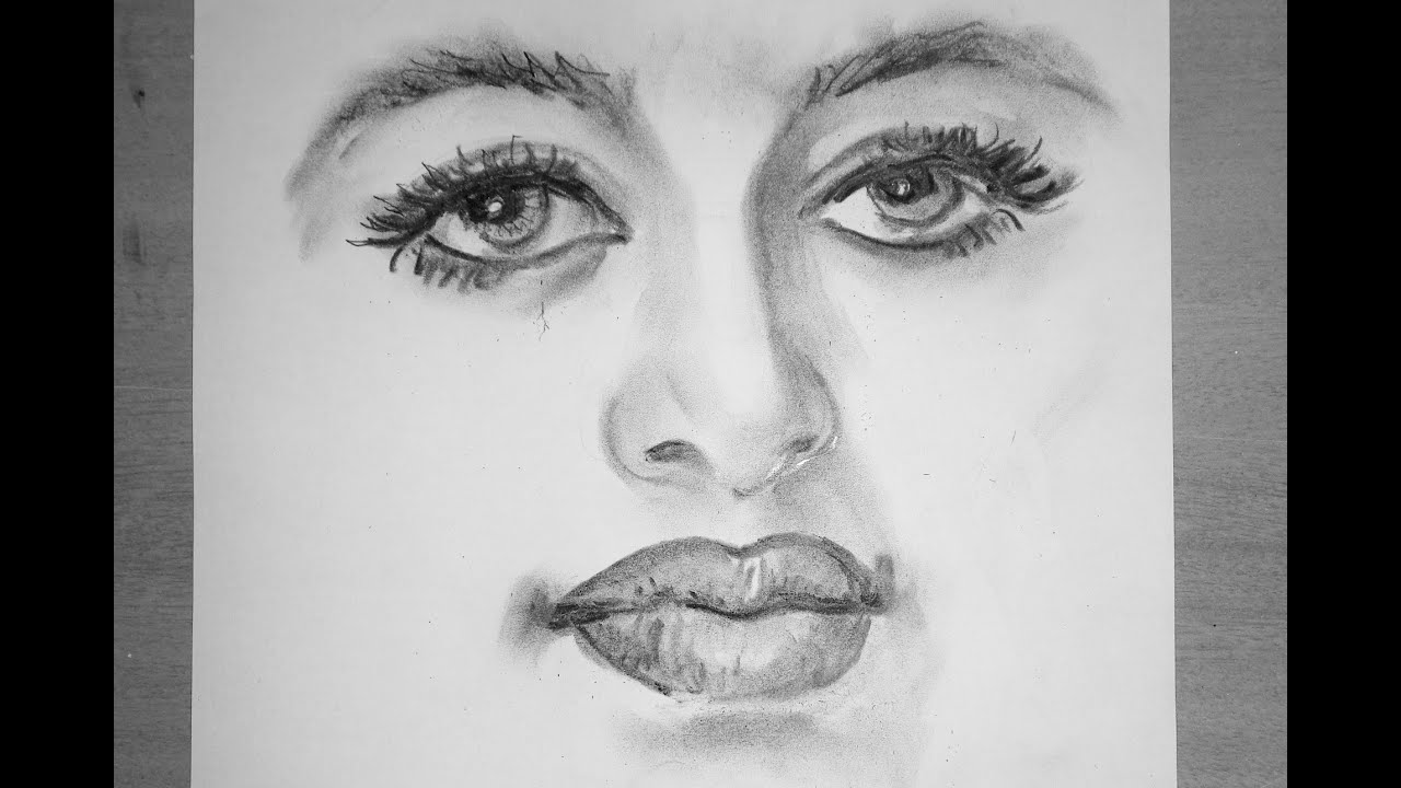 Face Sketch Drawing High-Quality
