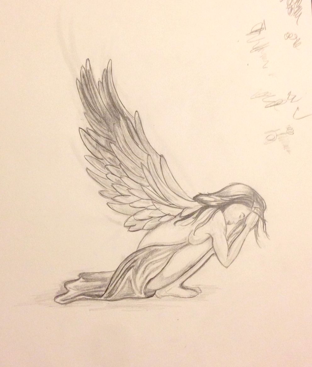 Fallen Angel Drawing Picture