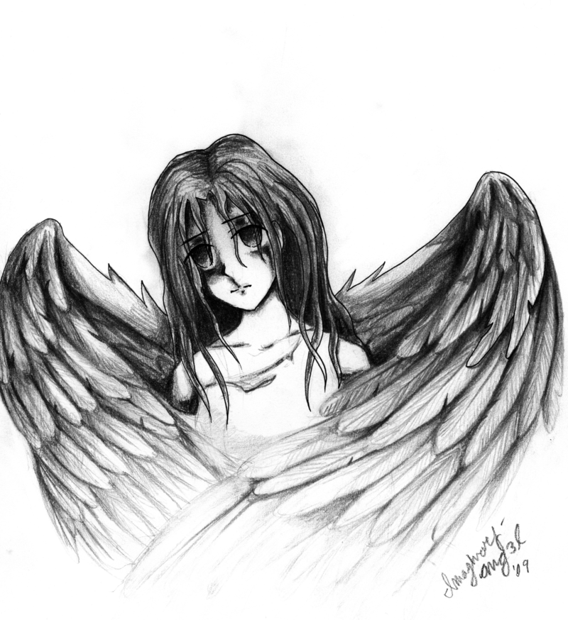 Fallen Angel Drawing