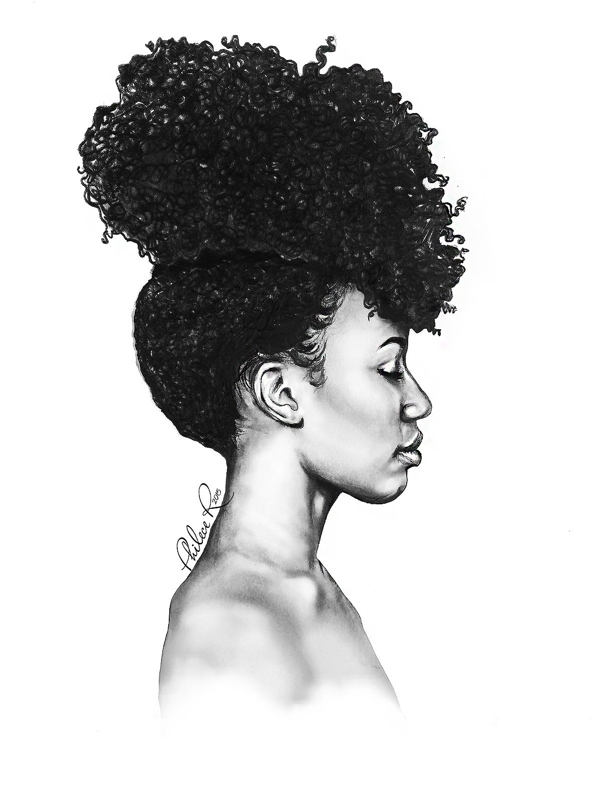 Afro Best Drawing