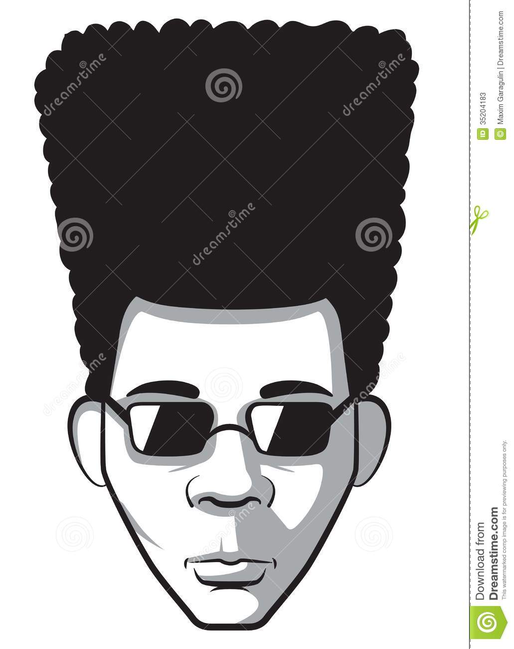 Afro Drawing Photo