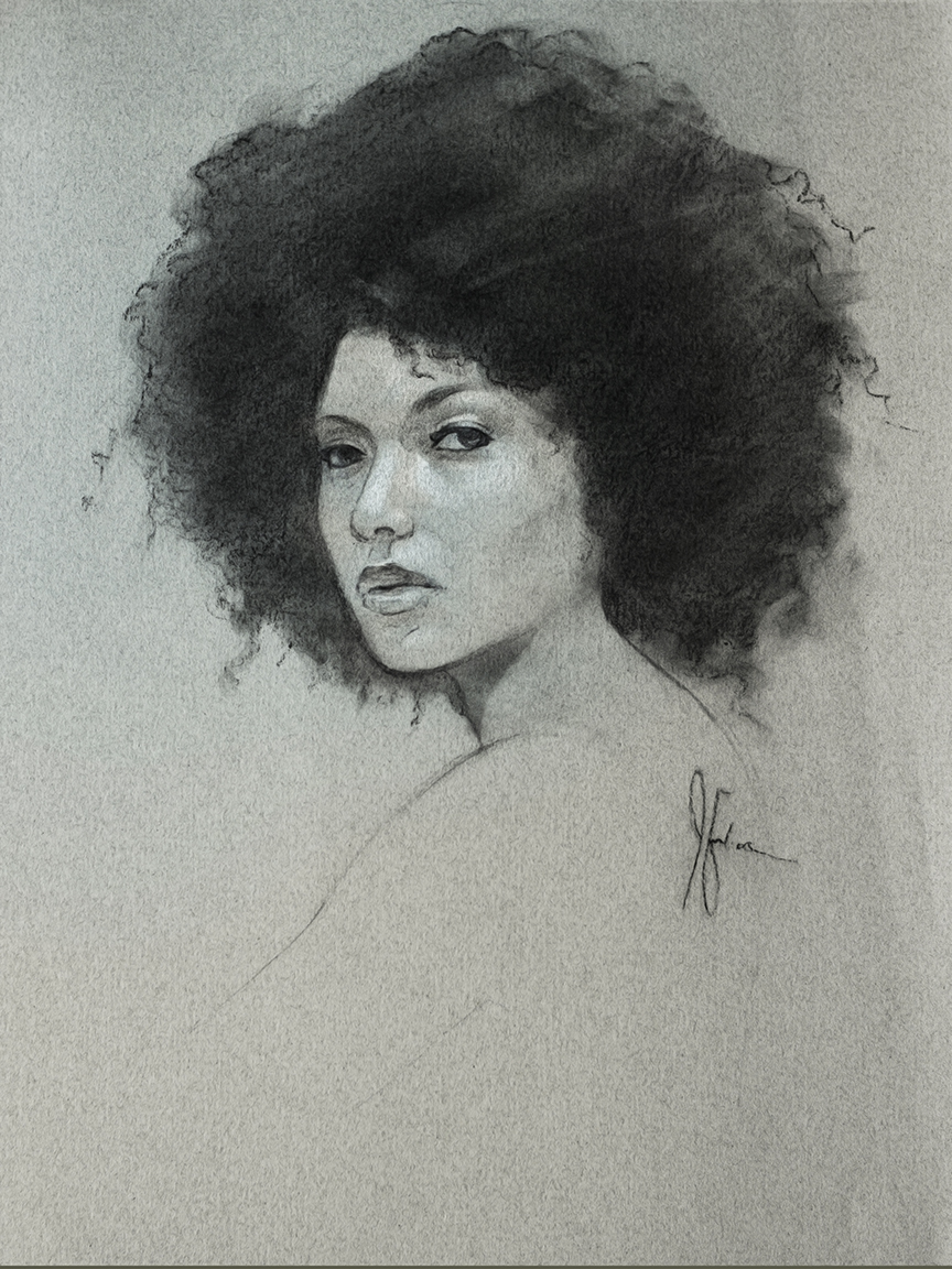 Afro Drawing Pic