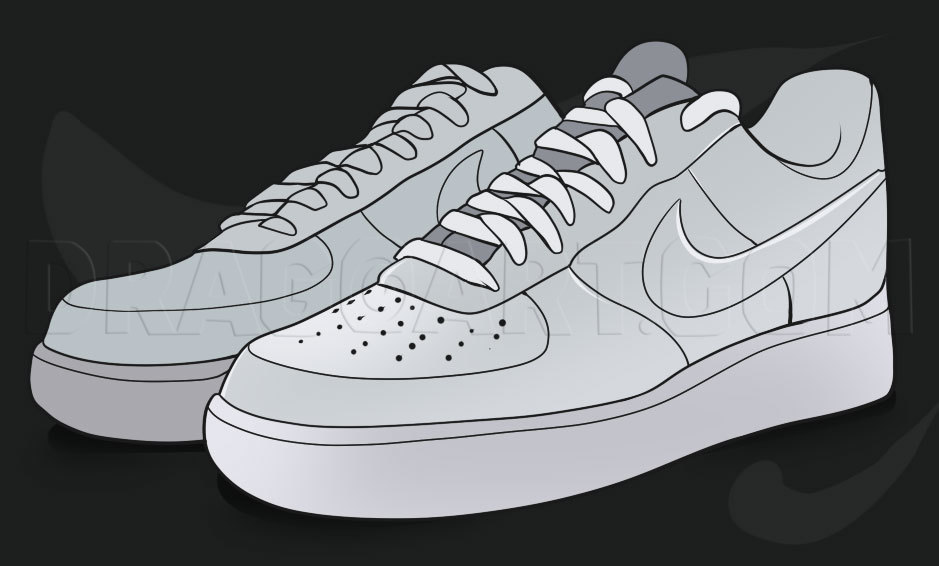 Air Force 1 Drawing Image