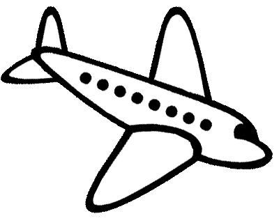 Airplane Simple Drawing Pics