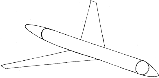 Airplane Simple Drawing Pictures