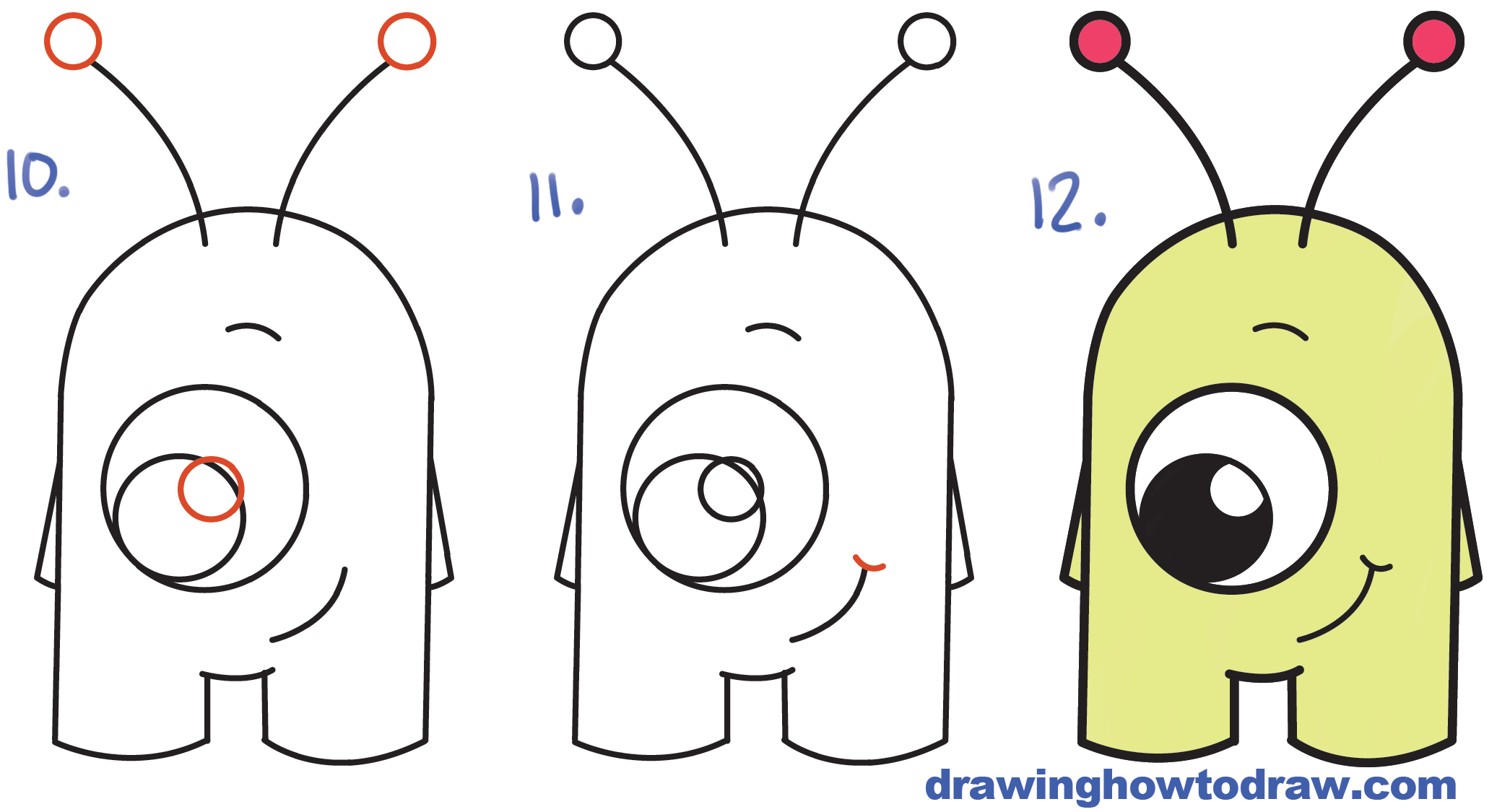 Alien Cartoon Drawing Drawing Skill Alien Cartoon Drawing Drawing Skill