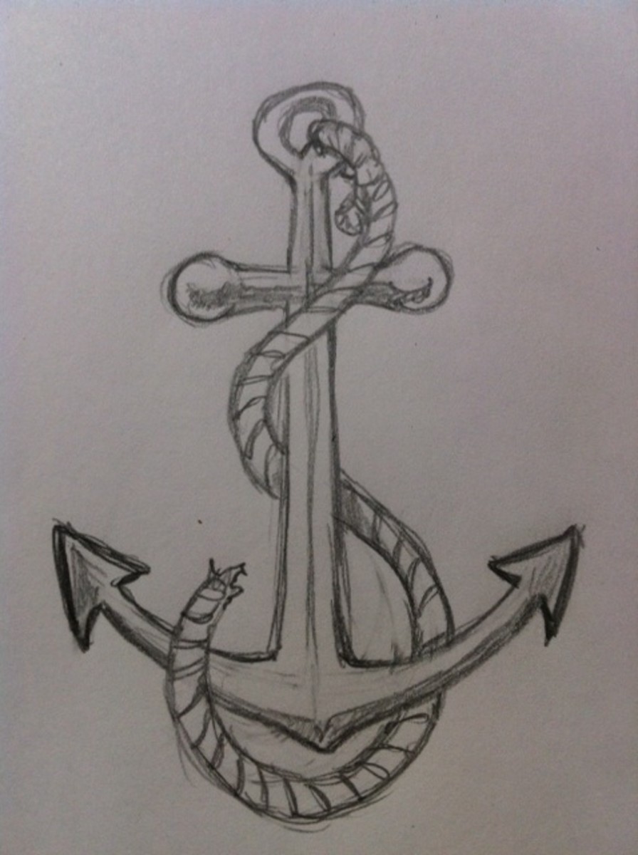Anchor Drawing Realistic