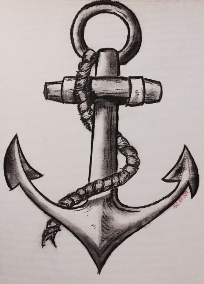 Anchor Drawing Sketch
