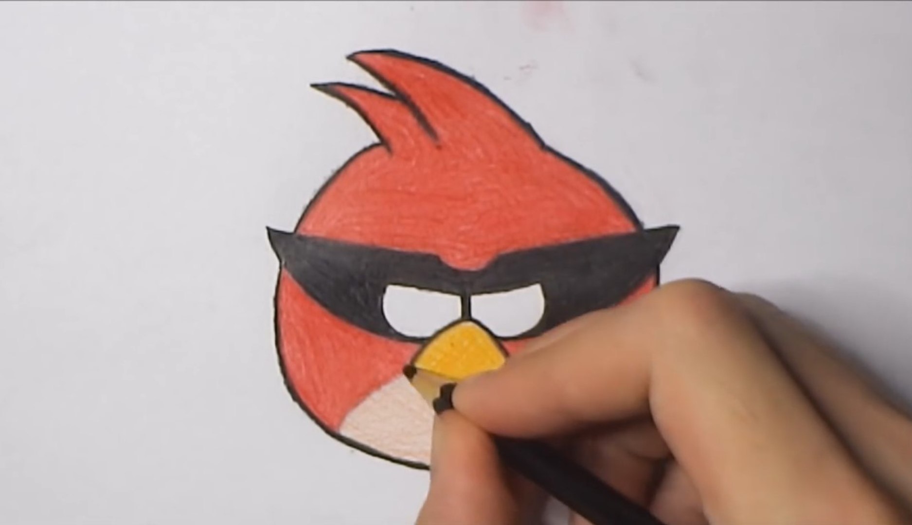 Angry Bird Drawing Art