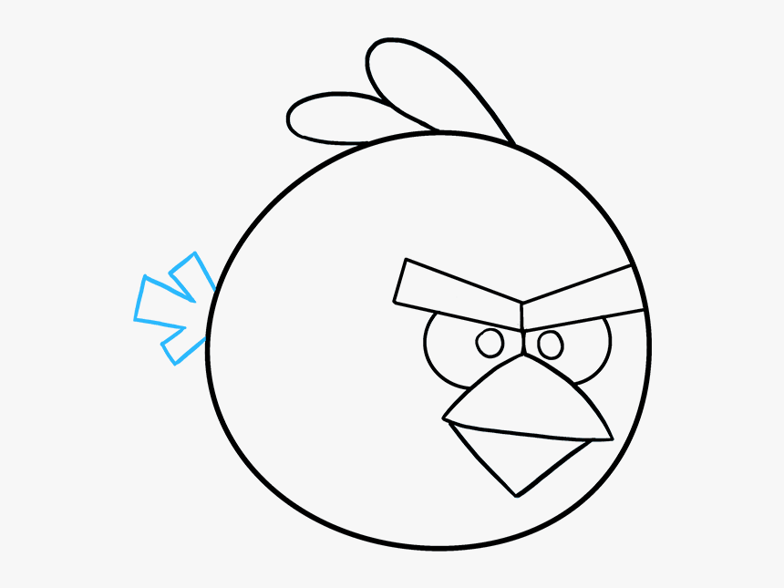 Angry Bird Drawing Pic