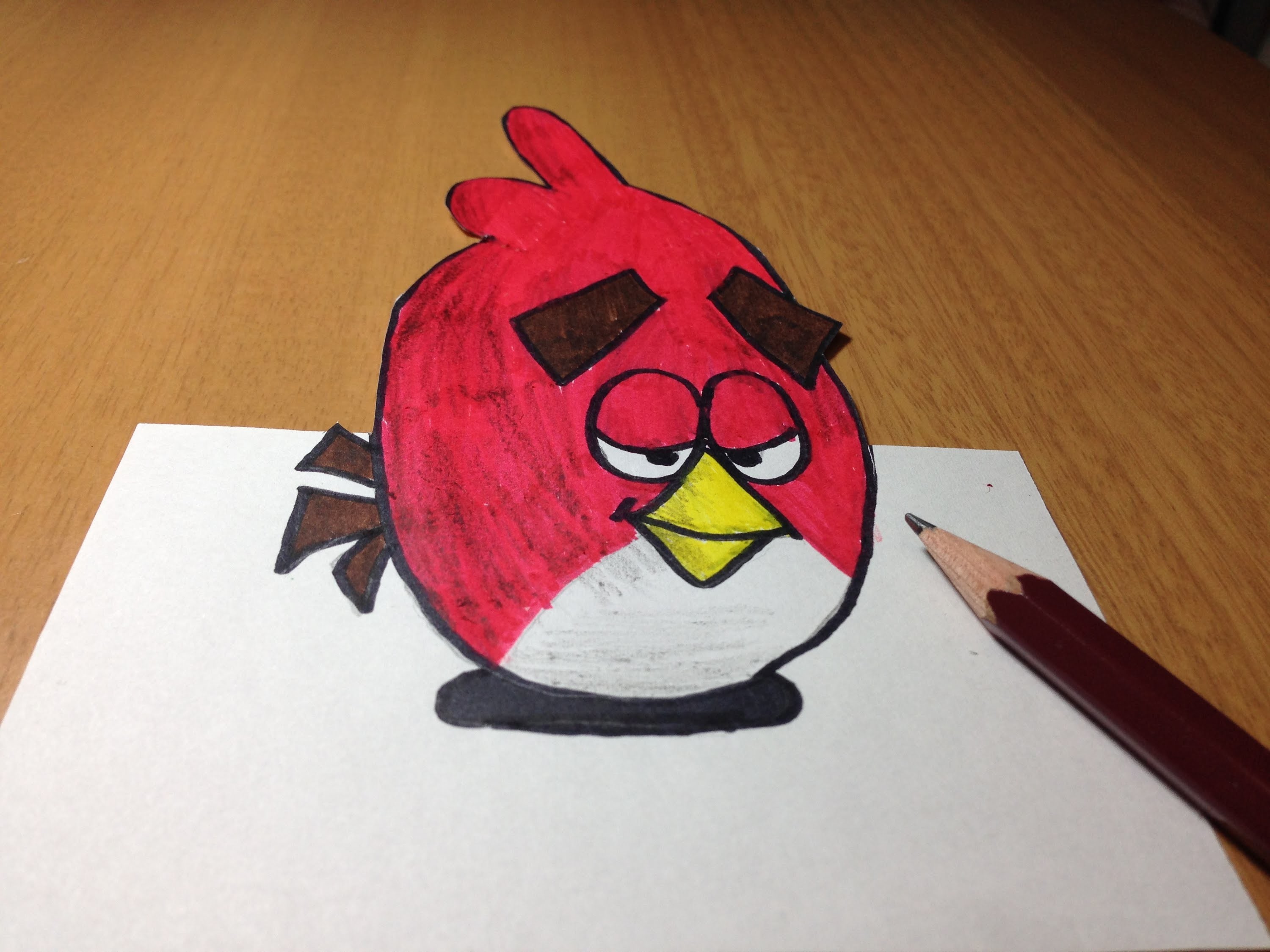 Angry Bird Drawing Sketch