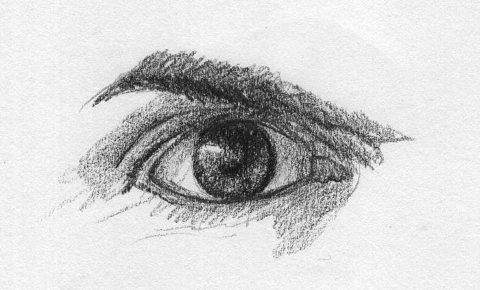 Angry Eye Drawing Amazing