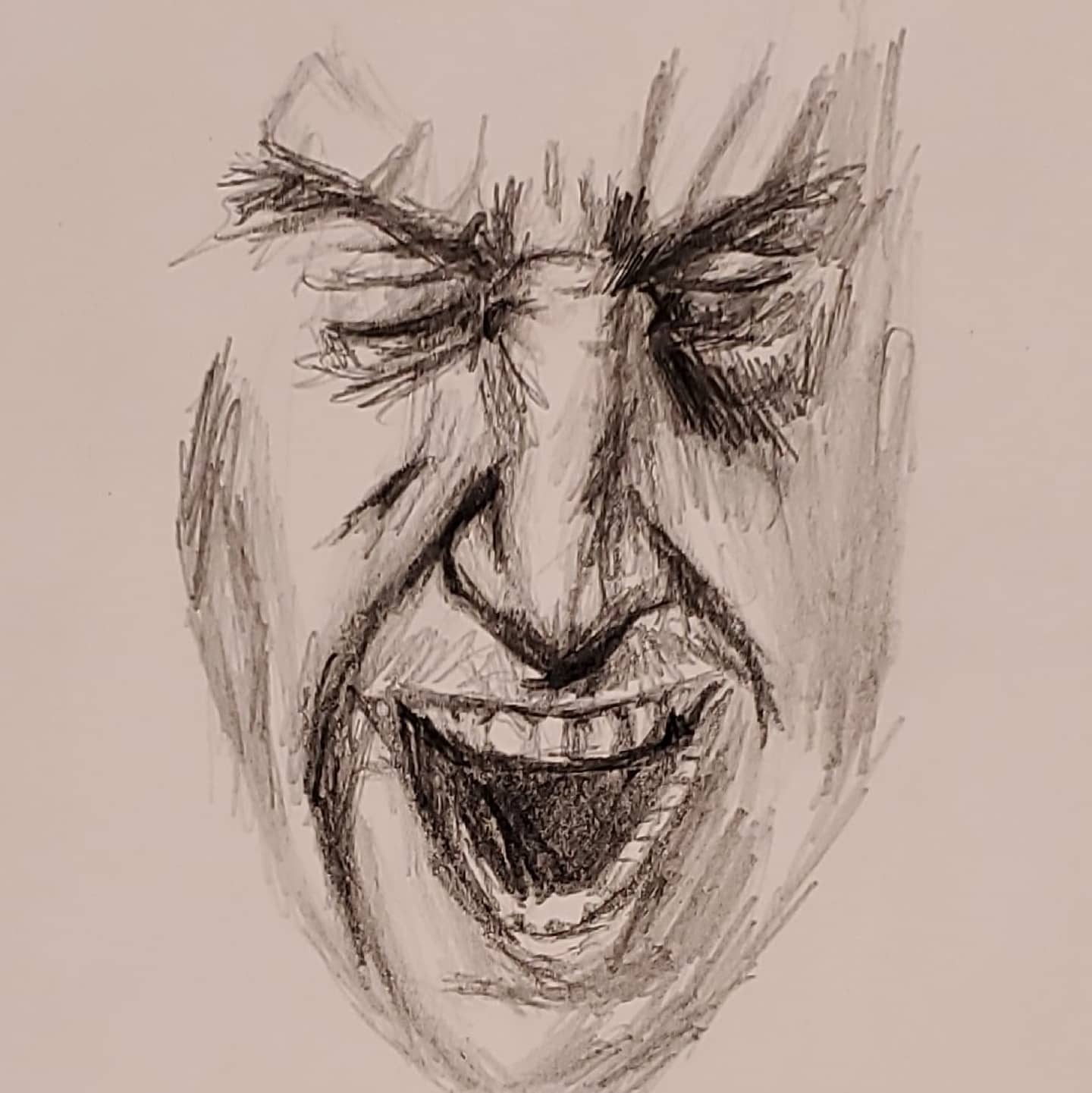 Angry Face Drawing Images