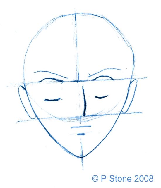 Anime Face Drawing High-Quality