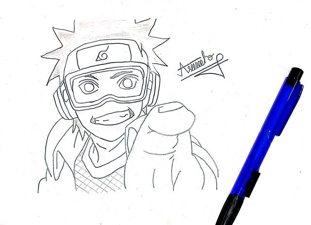Anime Guy Drawing Image
