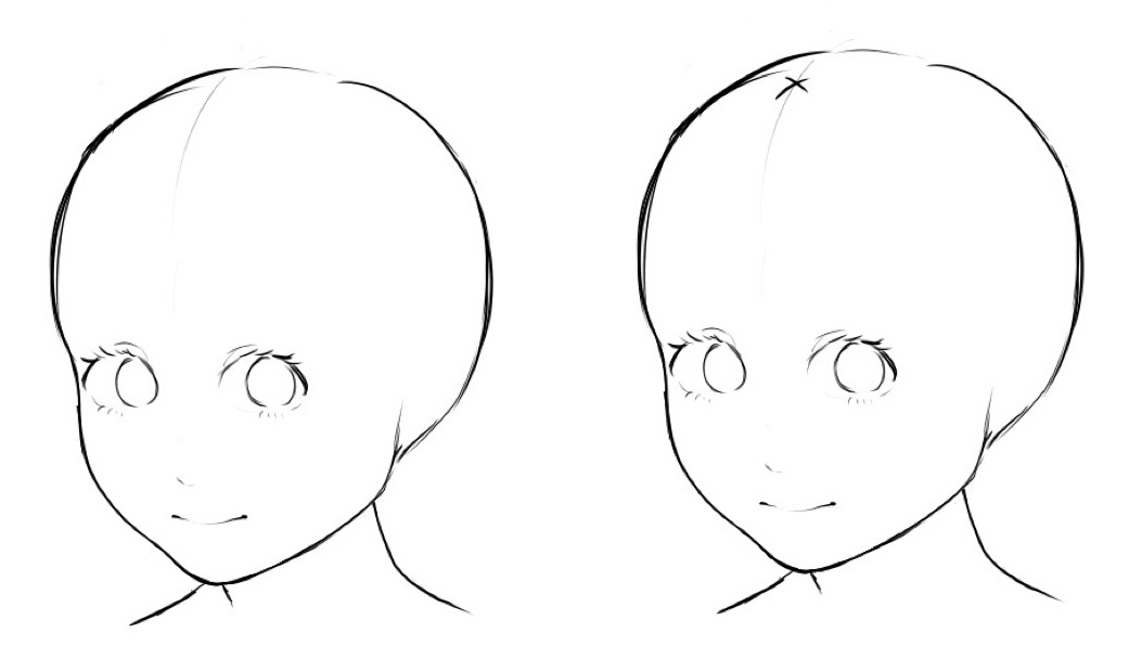Anime Hair Drawing Pictures