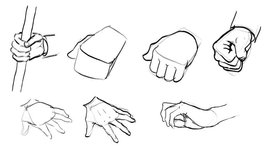 Anime Hand Drawing Images