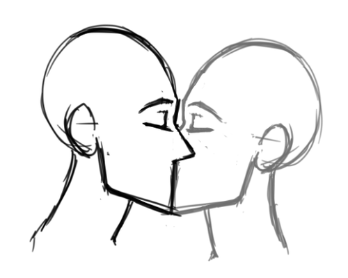 Anime Kiss Drawing Amazing