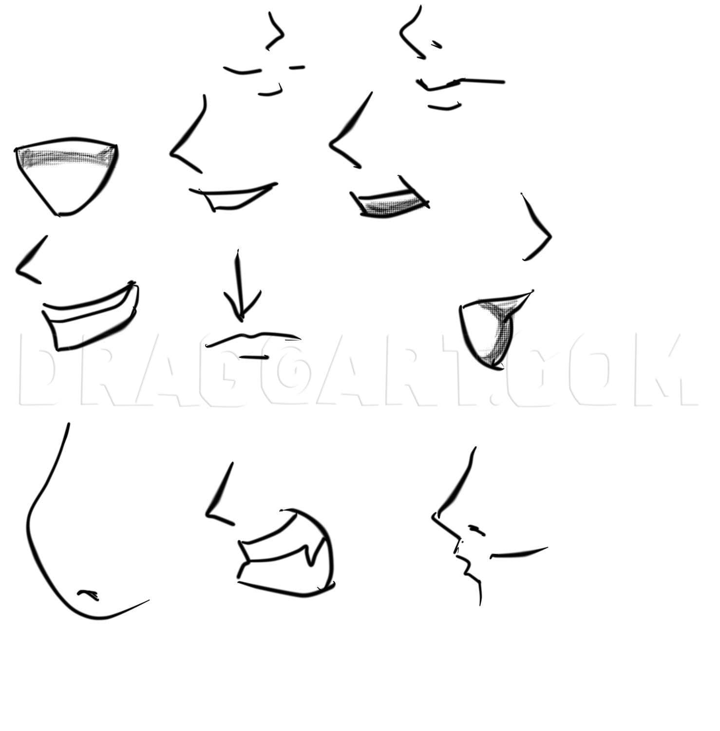 Anime Mouth Drawing Images