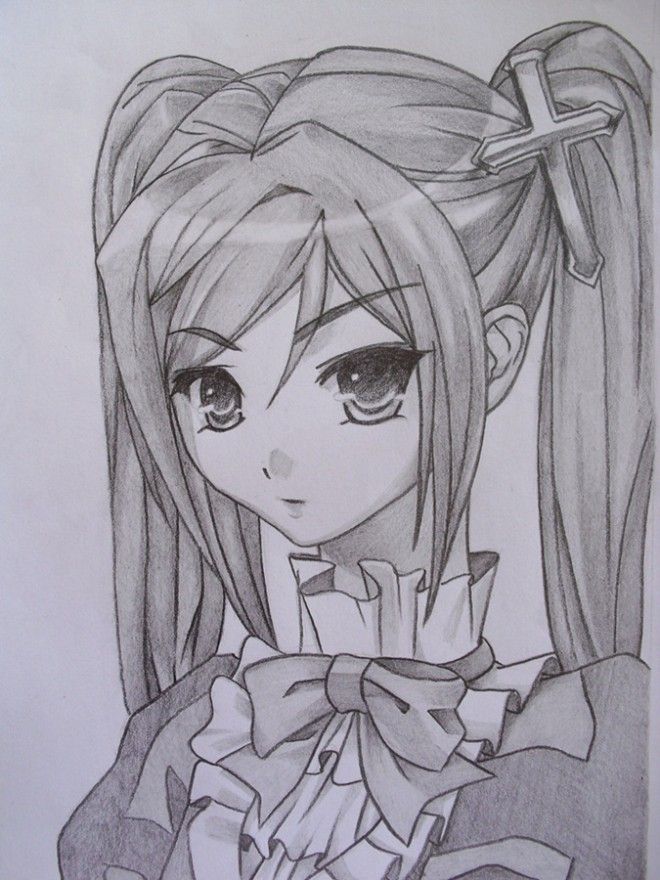 Anime Pencil Drawing Images