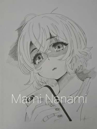 Anime Pencil Drawing