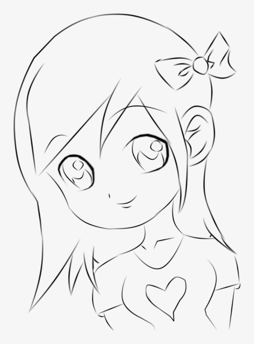 Anime Simple Drawing Pic