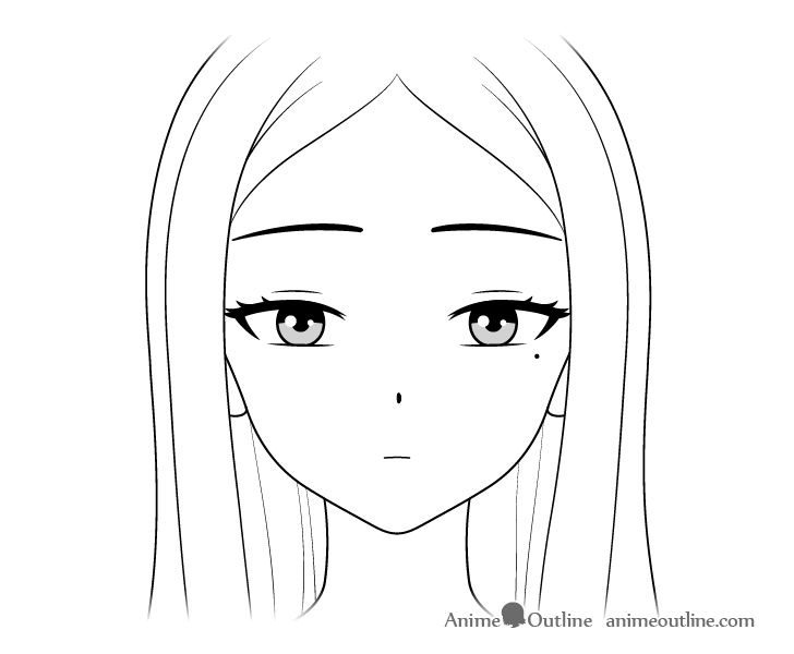 Anime Simple Drawing Pics