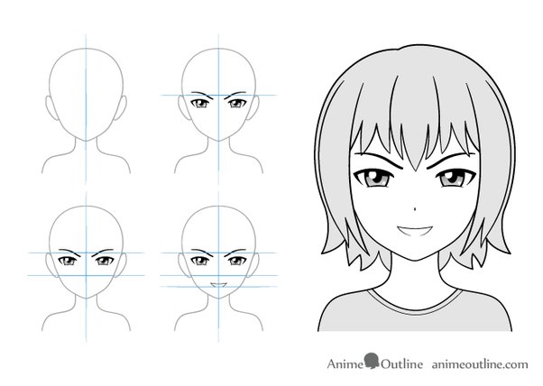 Anime Smile Drawing Amazing
