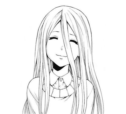 Anime Smile Drawing Photo