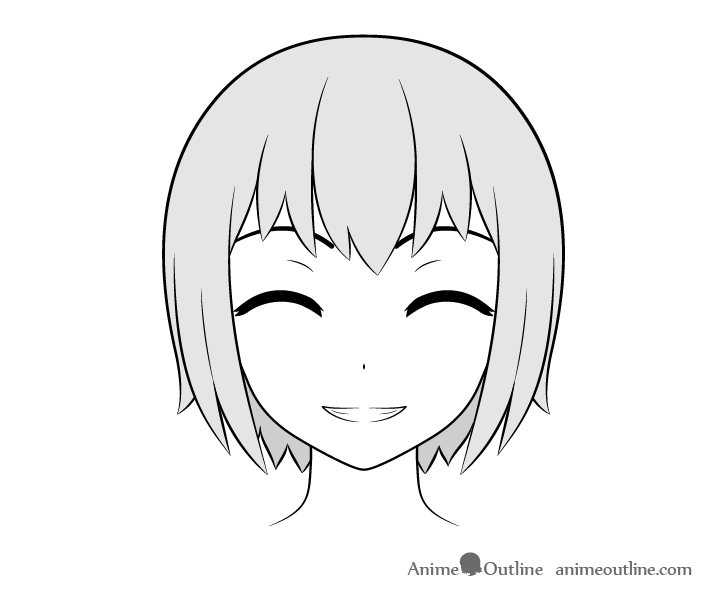 Anime Smile Drawing Pictures