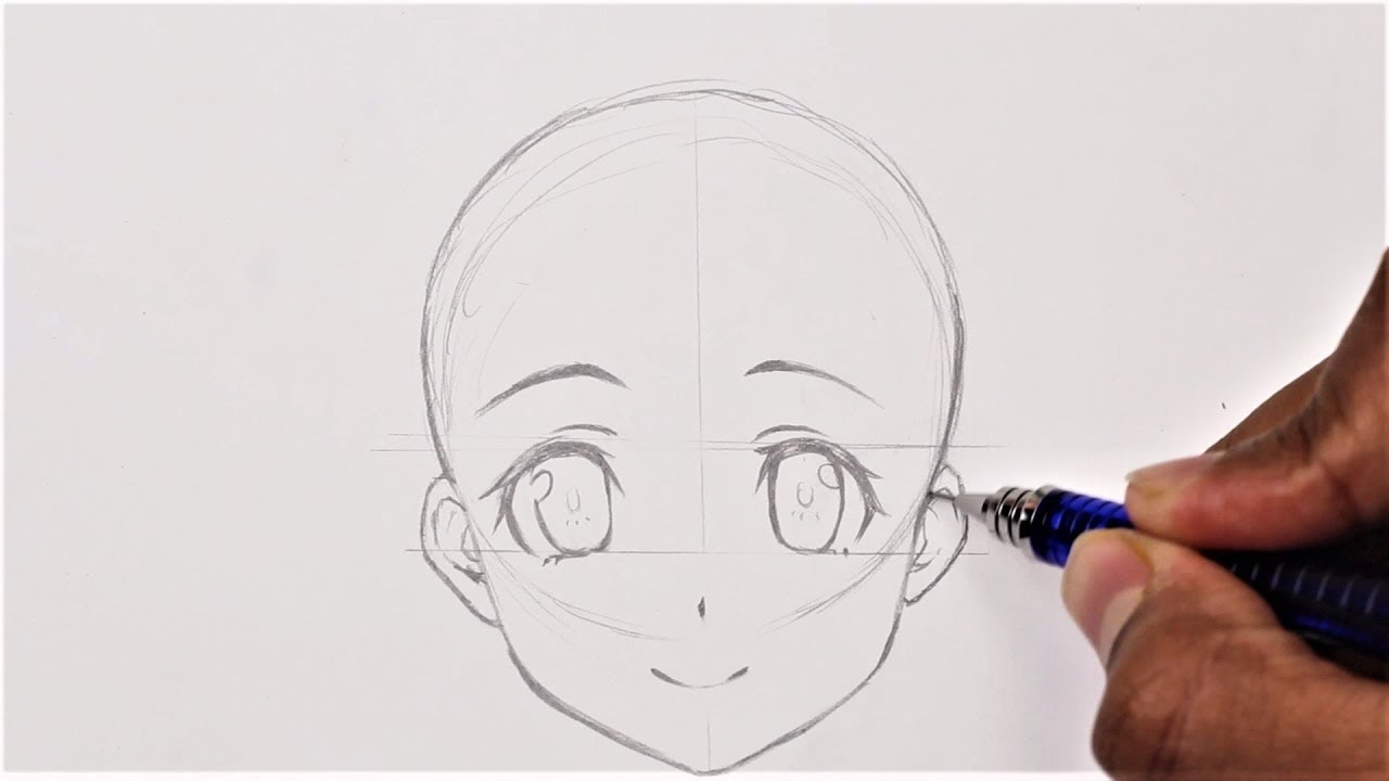 Anime Style Drawing Beautiful Image