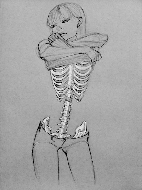 Anorexia Drawing Image