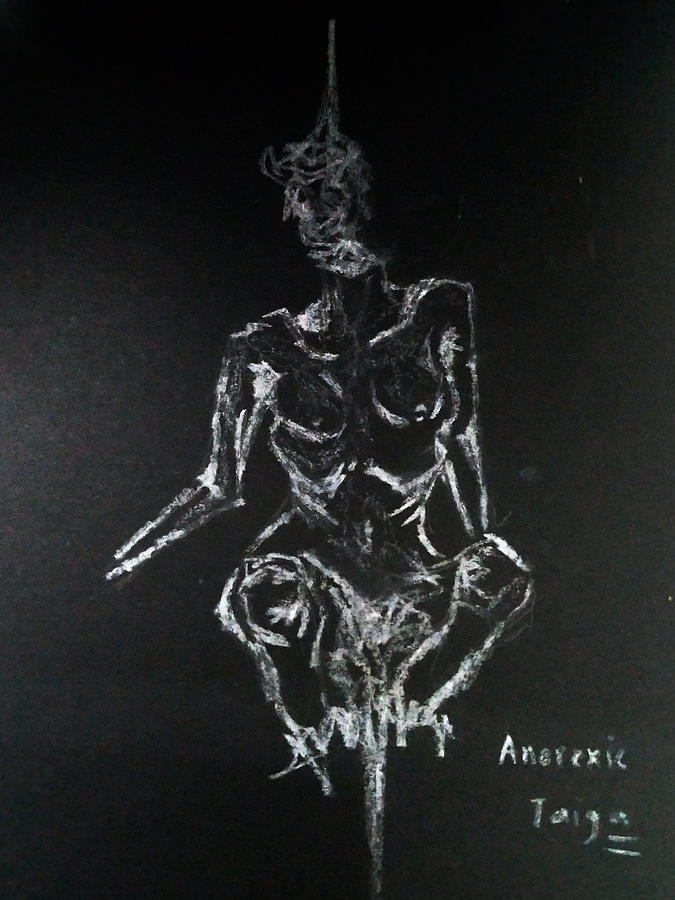 Anorexia Drawing Picture