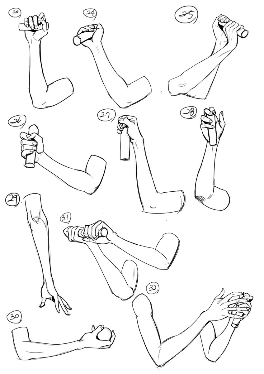 Arm Reference Drawing Art