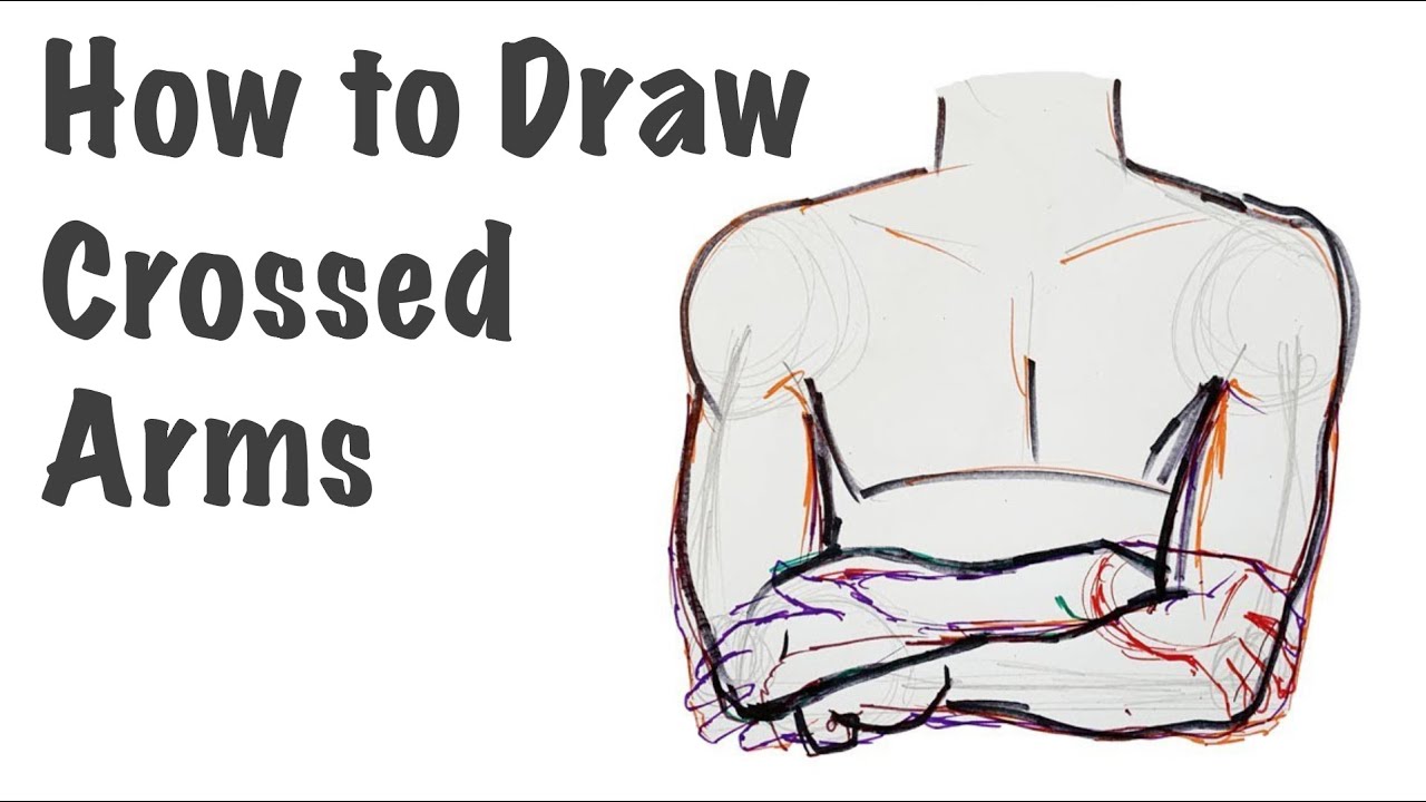 Arms Crossed Drawing Photo