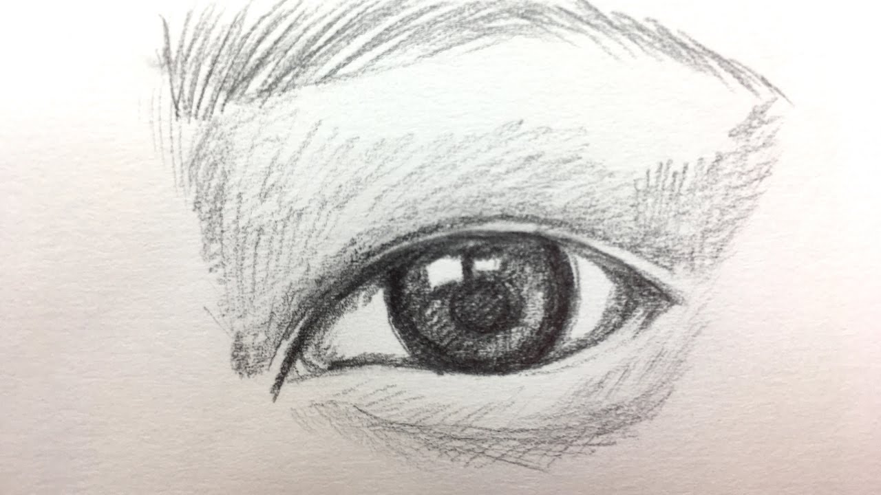 Asian Eye Drawing Pic