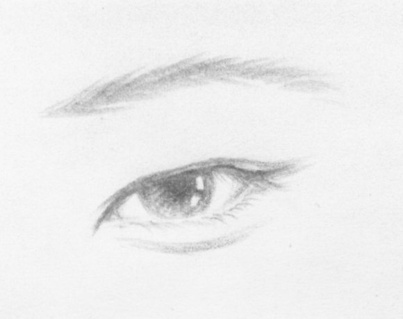 Asian Eye Drawing Picture