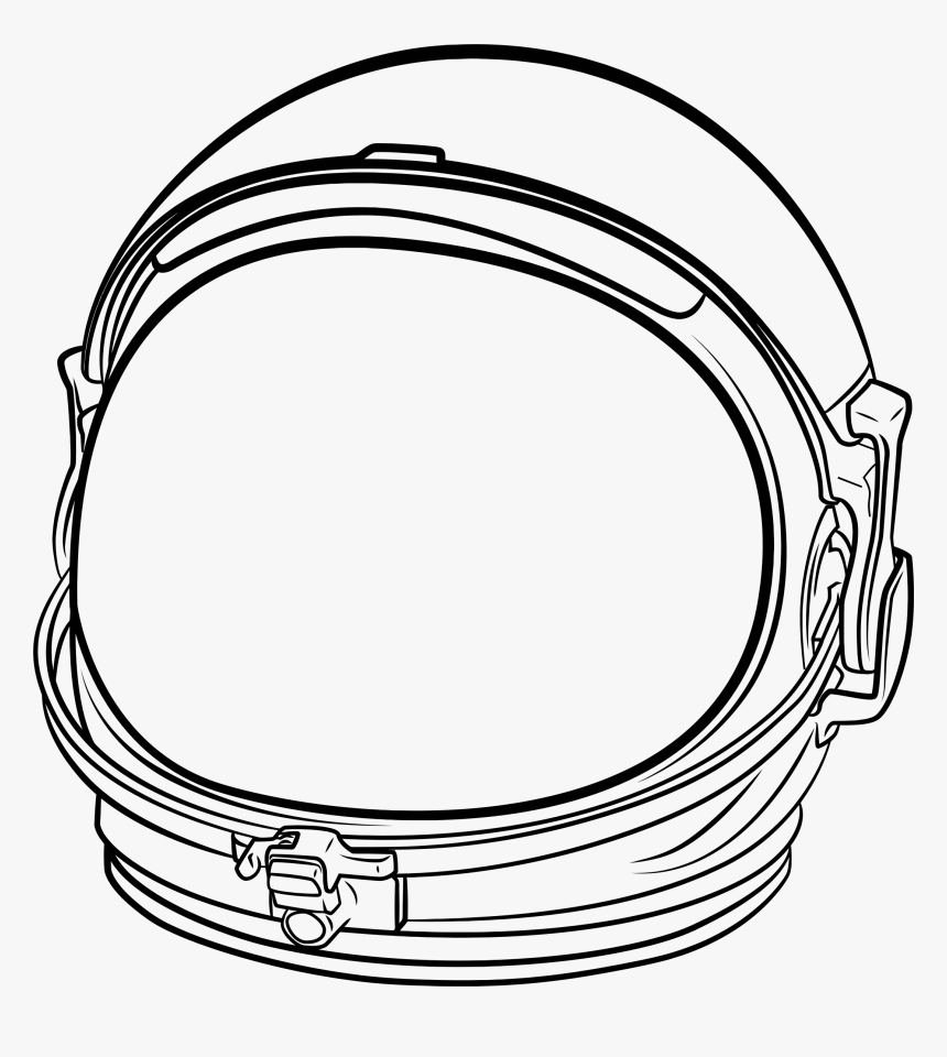 Astronaut Helmet Drawing Sketch